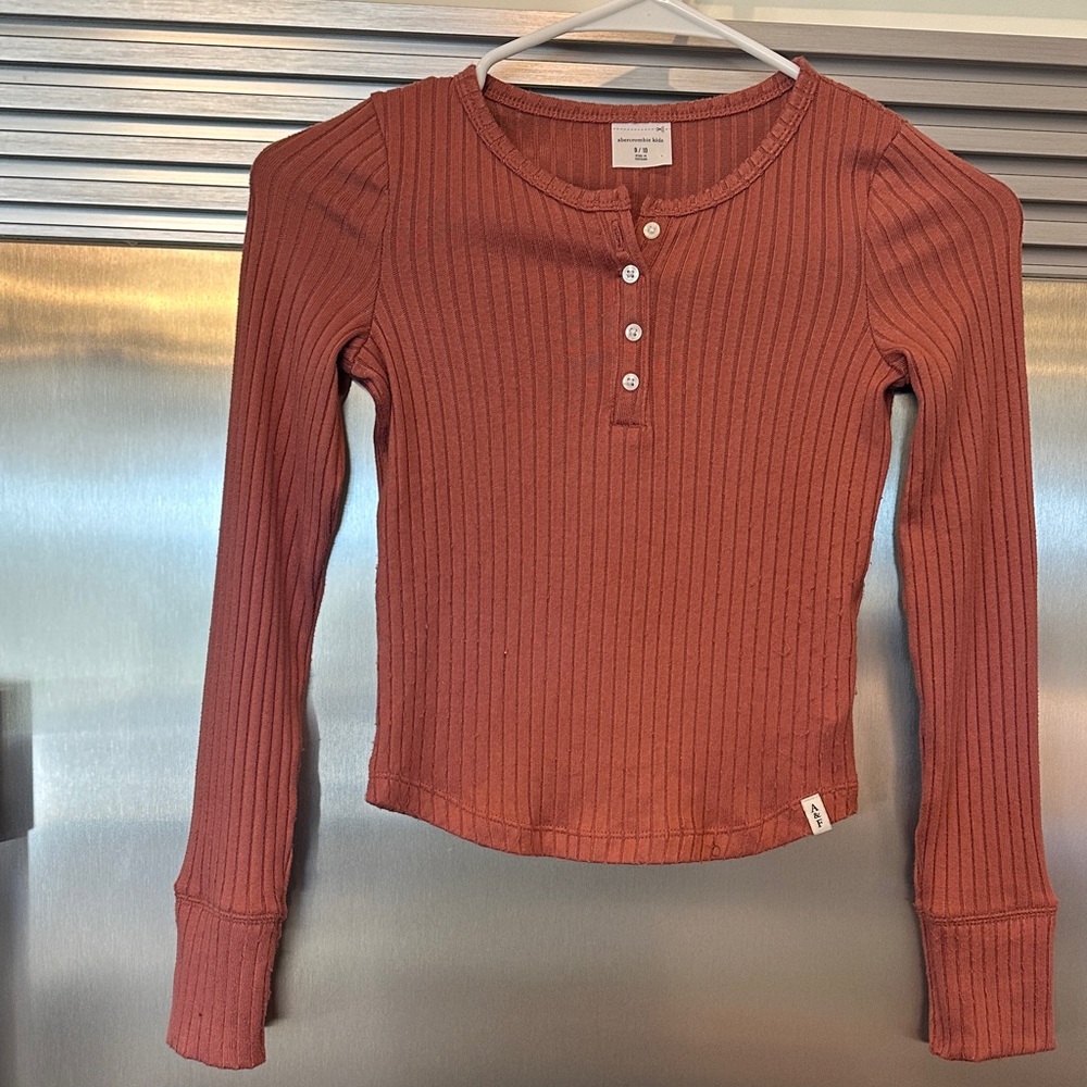 Abercrombie Kids Rust Button Down Shirt